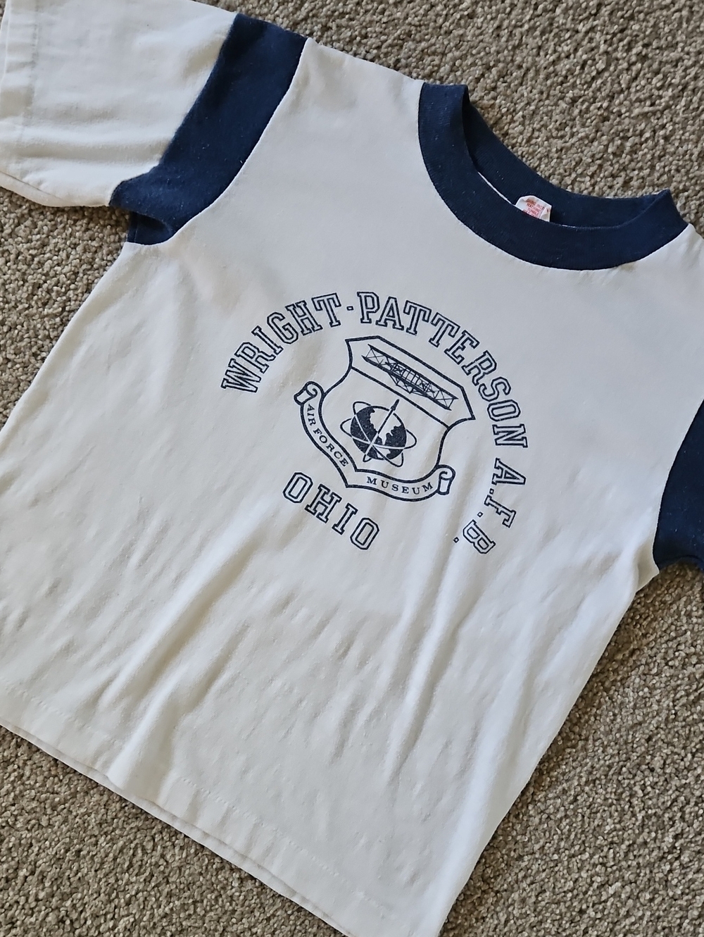 Vintage 70s/80s Wright-Patterson A.F.B. Ohio Air Force Museum TShirt